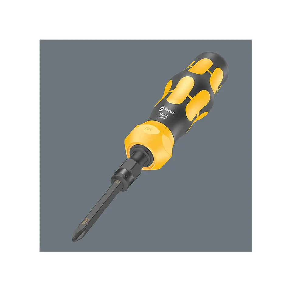 Wera 921 Kraftform Plus Destornillador de Impacto Manual 1/4