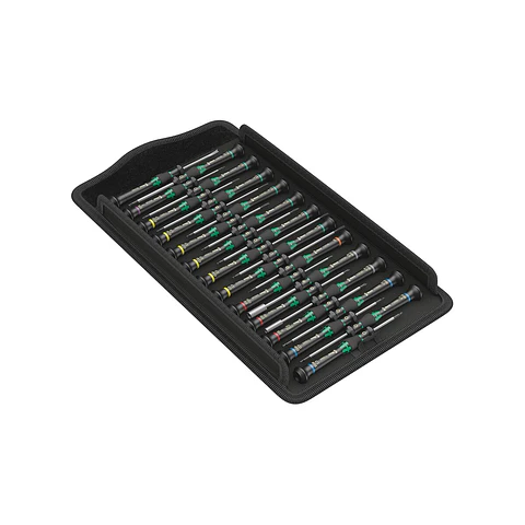 Wera Kraftform Micro Big Pack 1 Juego de Destornilladores de Precisión, 25 Piezas