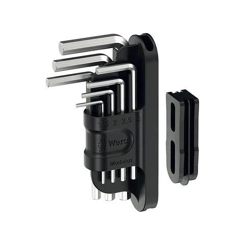 Wera Tool-Check Modular Llaves Allen Hex-Plus 1, 7 Piezas