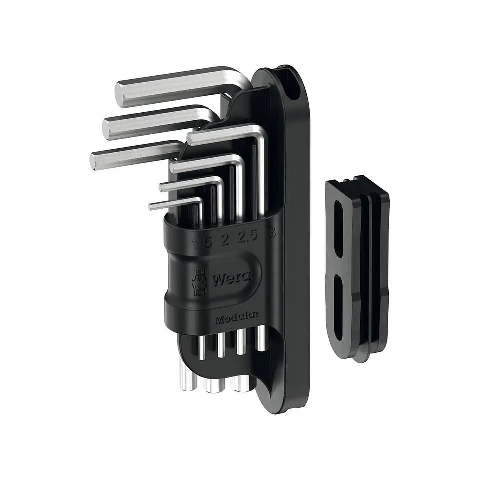 Wera Tool-Check Modular Llaves Allen Hex-Plus 1, 7 Piezas 1