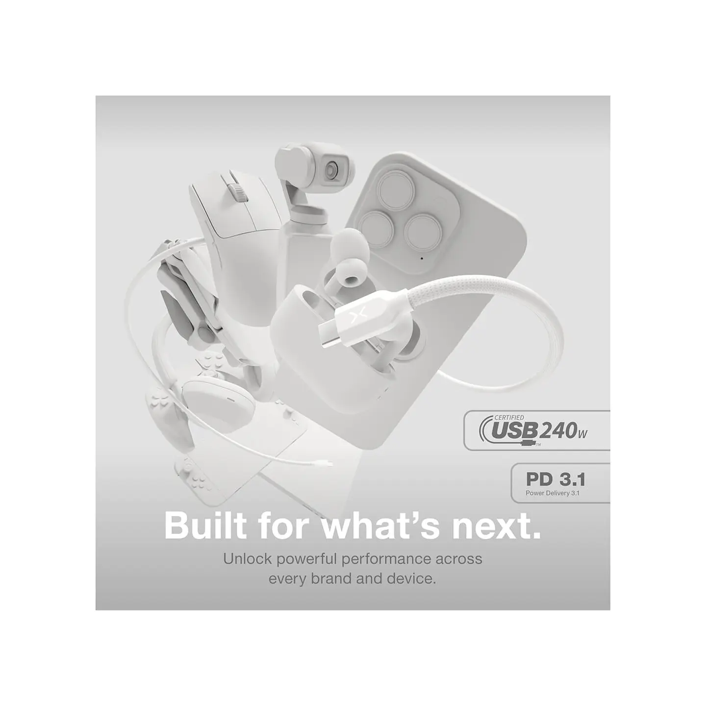 NOCO XGRID XC2 Cable USB-C a USB-C 240W 2m 10