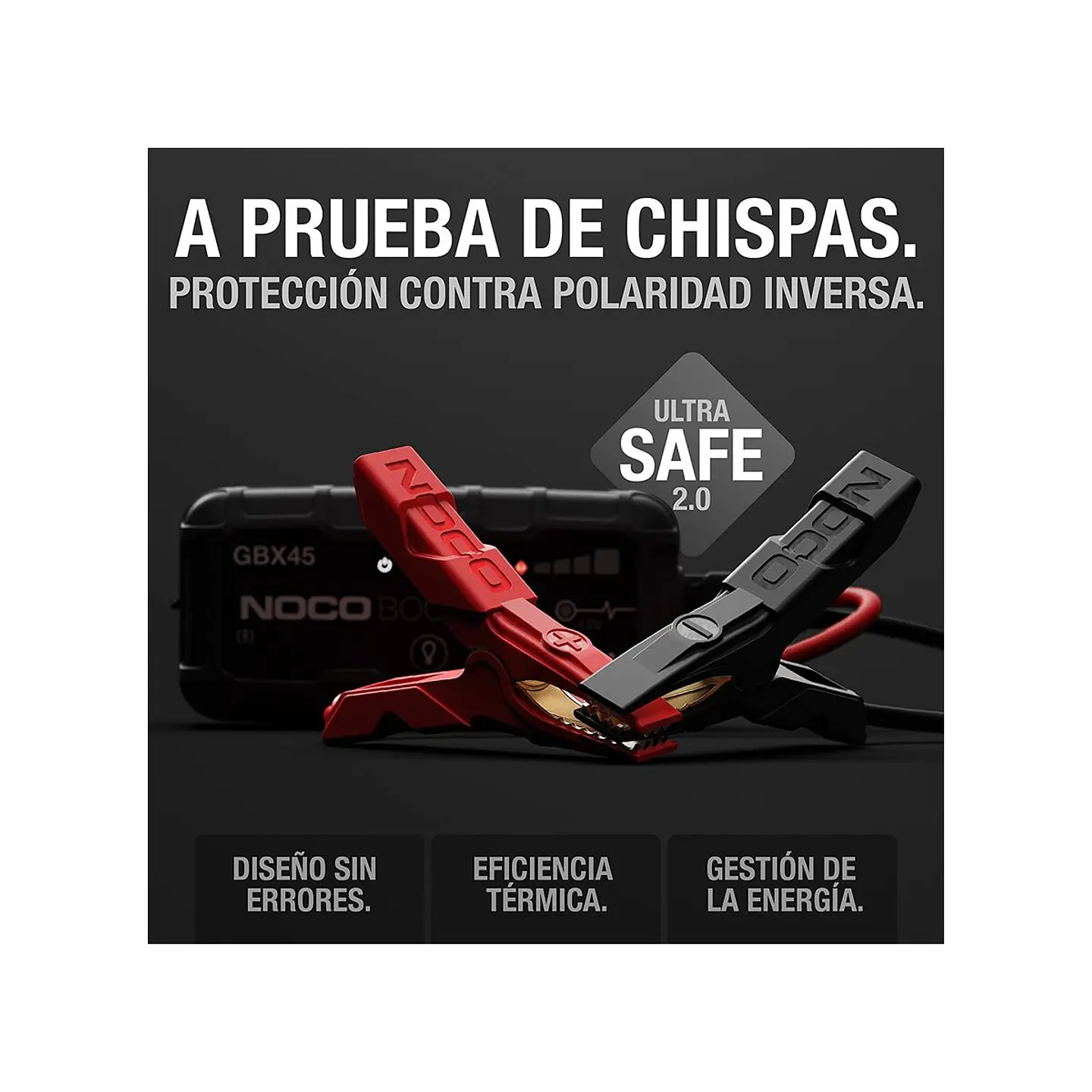 NOCO Boost X GBX45 Arrancador de Batería de Litio 1250A 2
