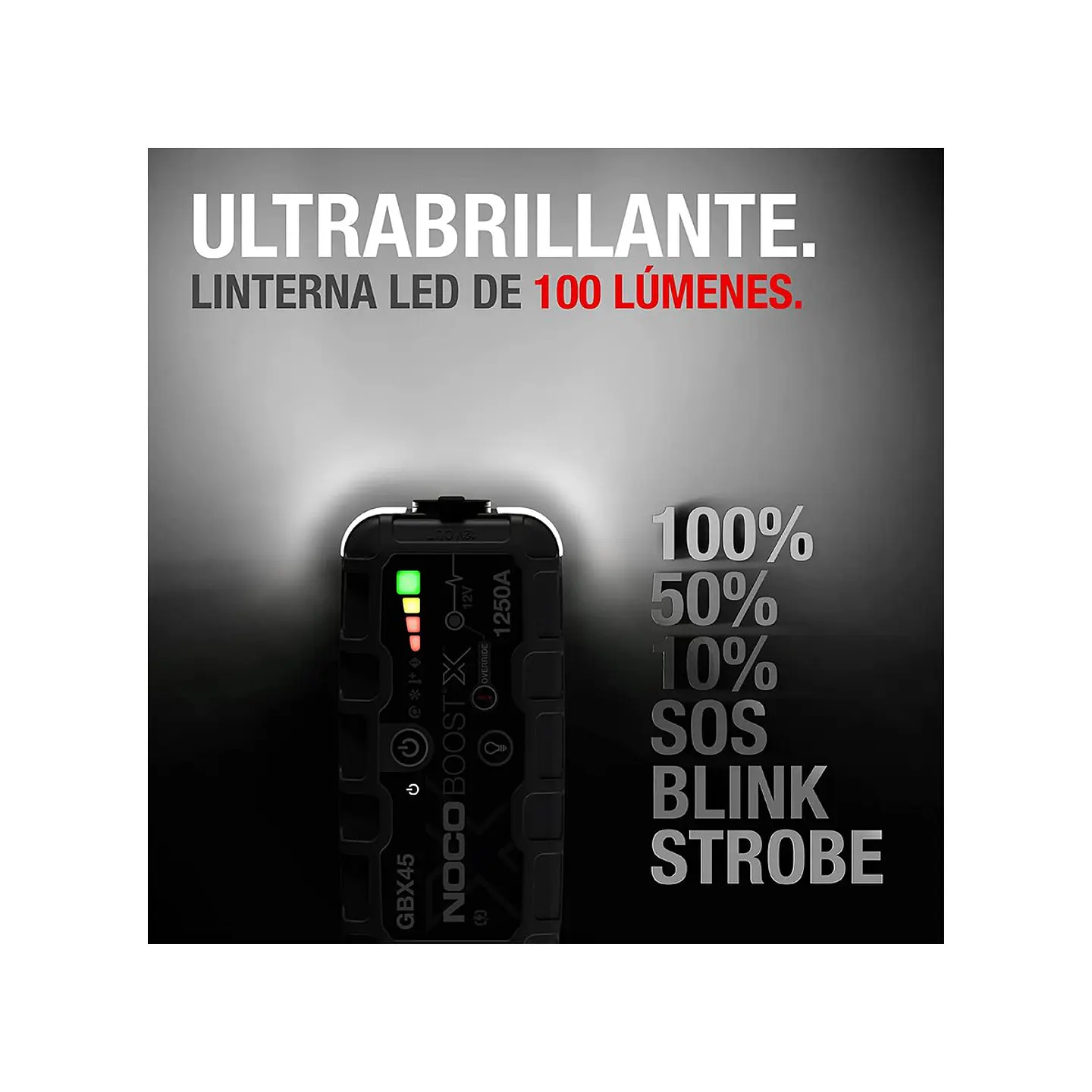 NOCO Boost X GBX45 Arrancador de Batería de Litio 1250A 6