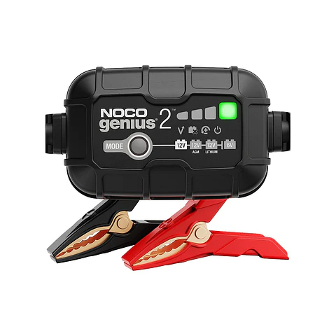 NOCO GENIUS2 Cargador y Mantenedor Inteligente de Baterías 6V/12V 2A