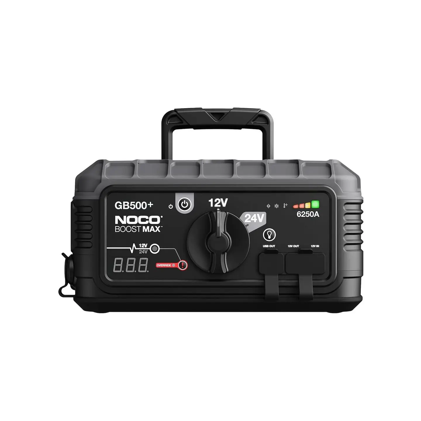 NOCO Boost MAX GB500+ Arrancador de Batería Comercial 6250A 12V/24V 1