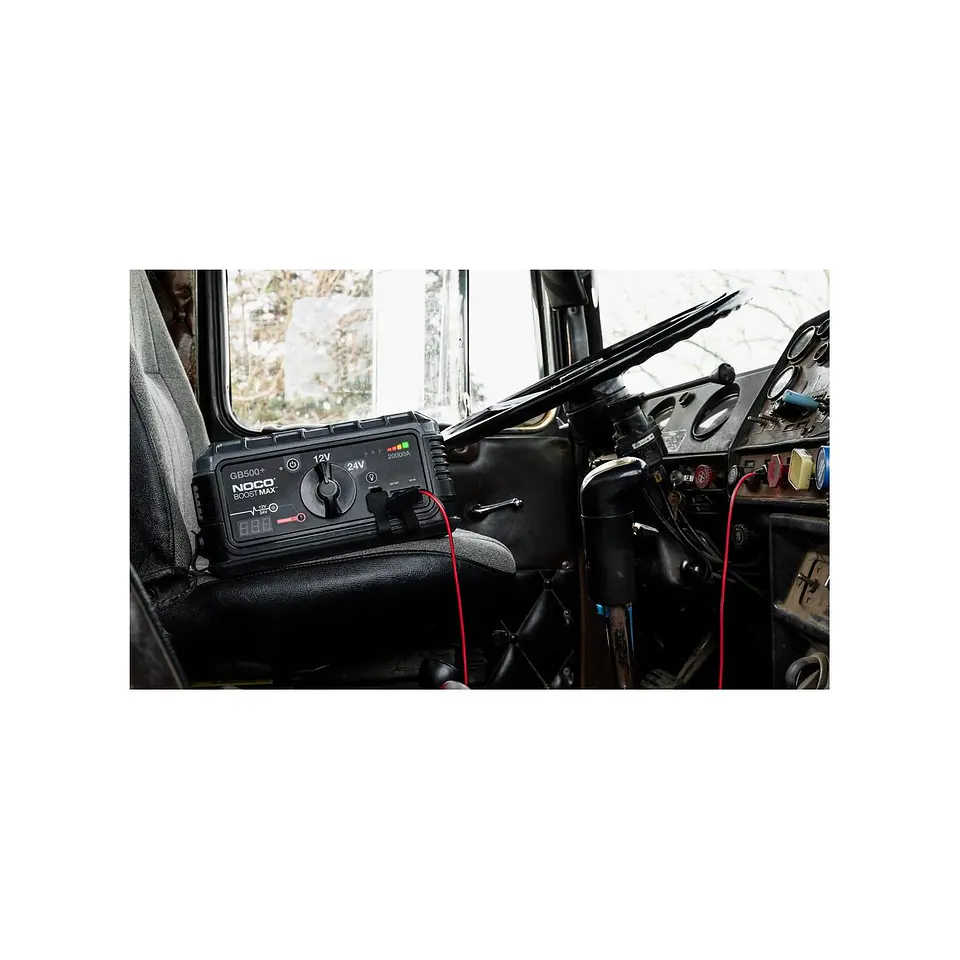 NOCO Boost MAX GB500+ Arrancador de Batería Comercial 6250A 12V/24V 3
