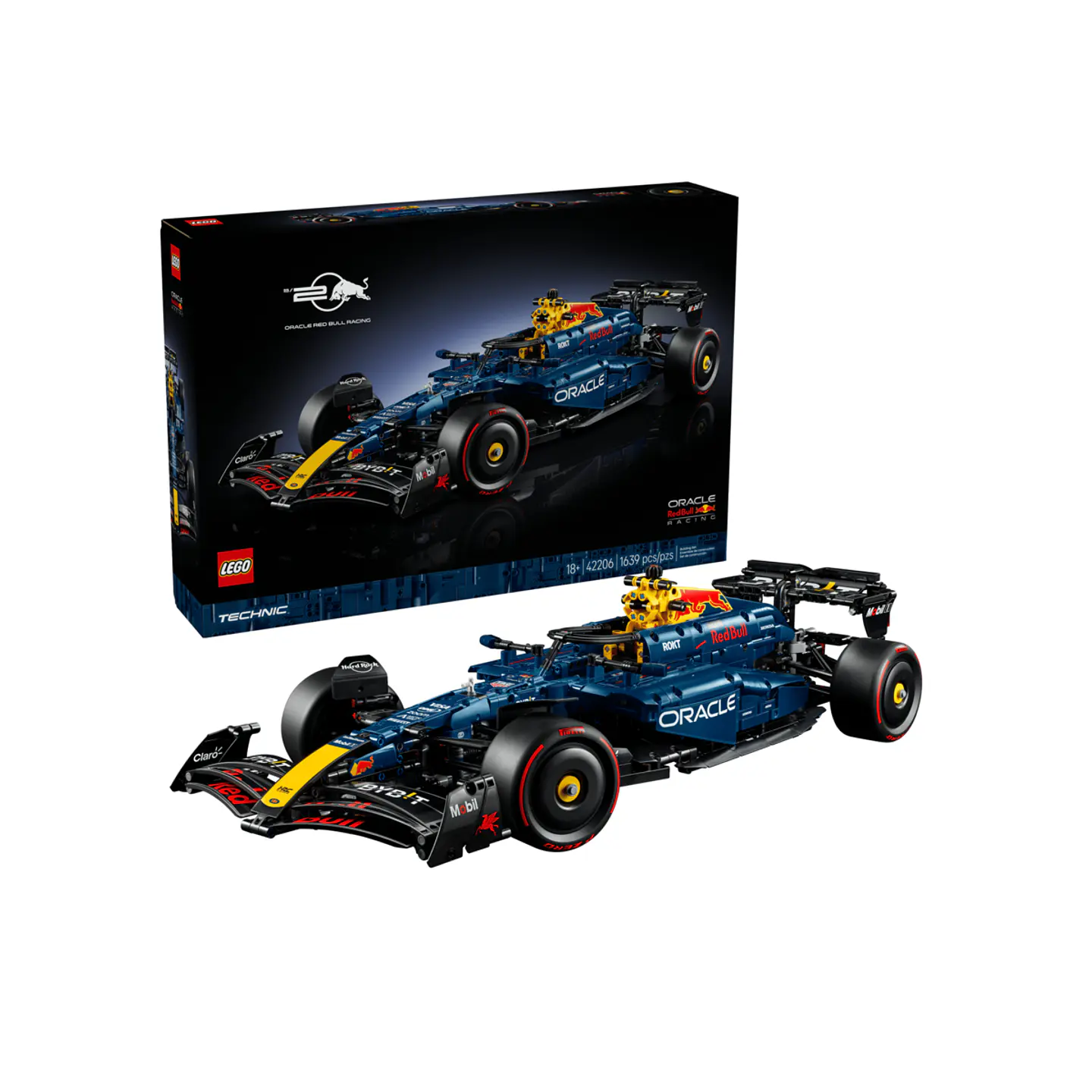 LEGO Technic Oracle Red Bull Racing RB20 F1 Car (42206) 1