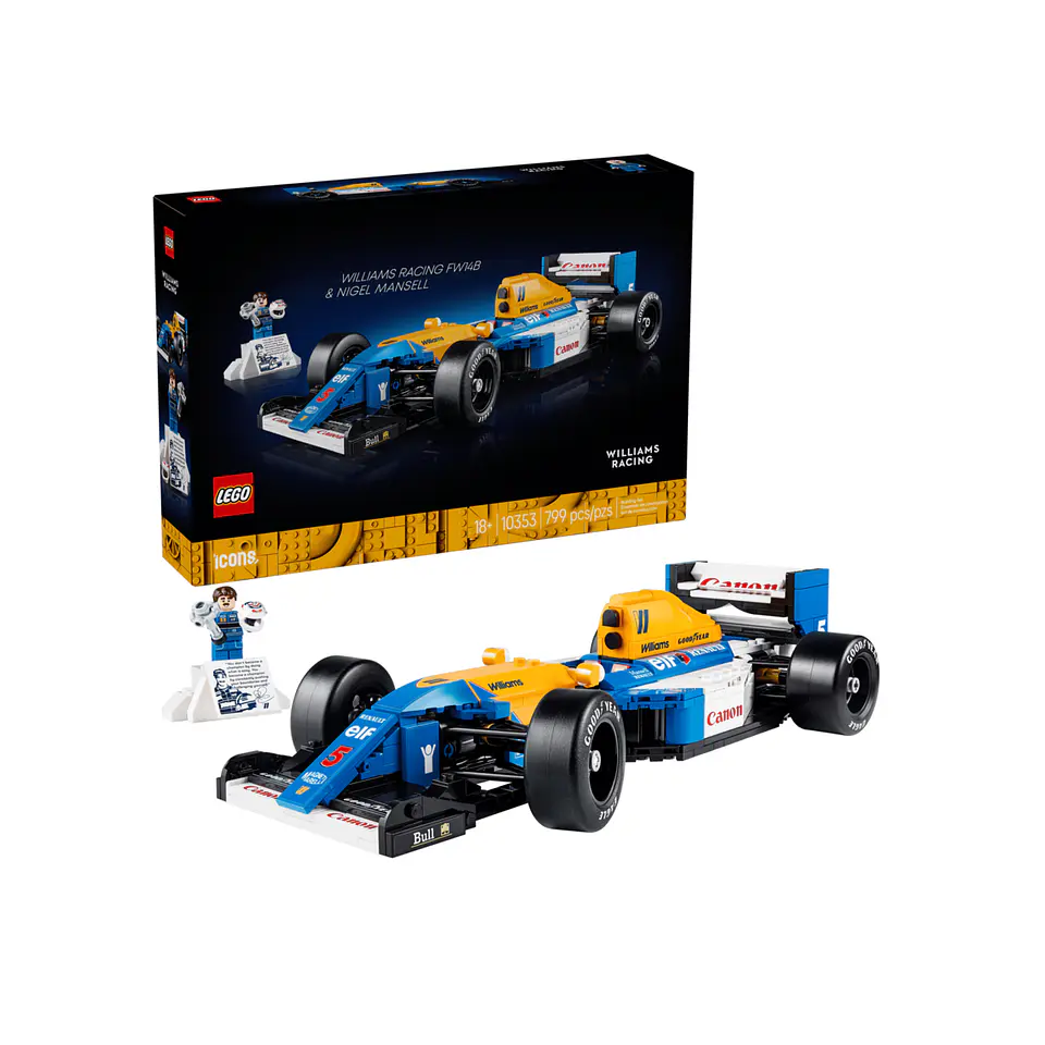 LEGO Icons Williams Racing FW14B & Nigel Mansell (10353) 1