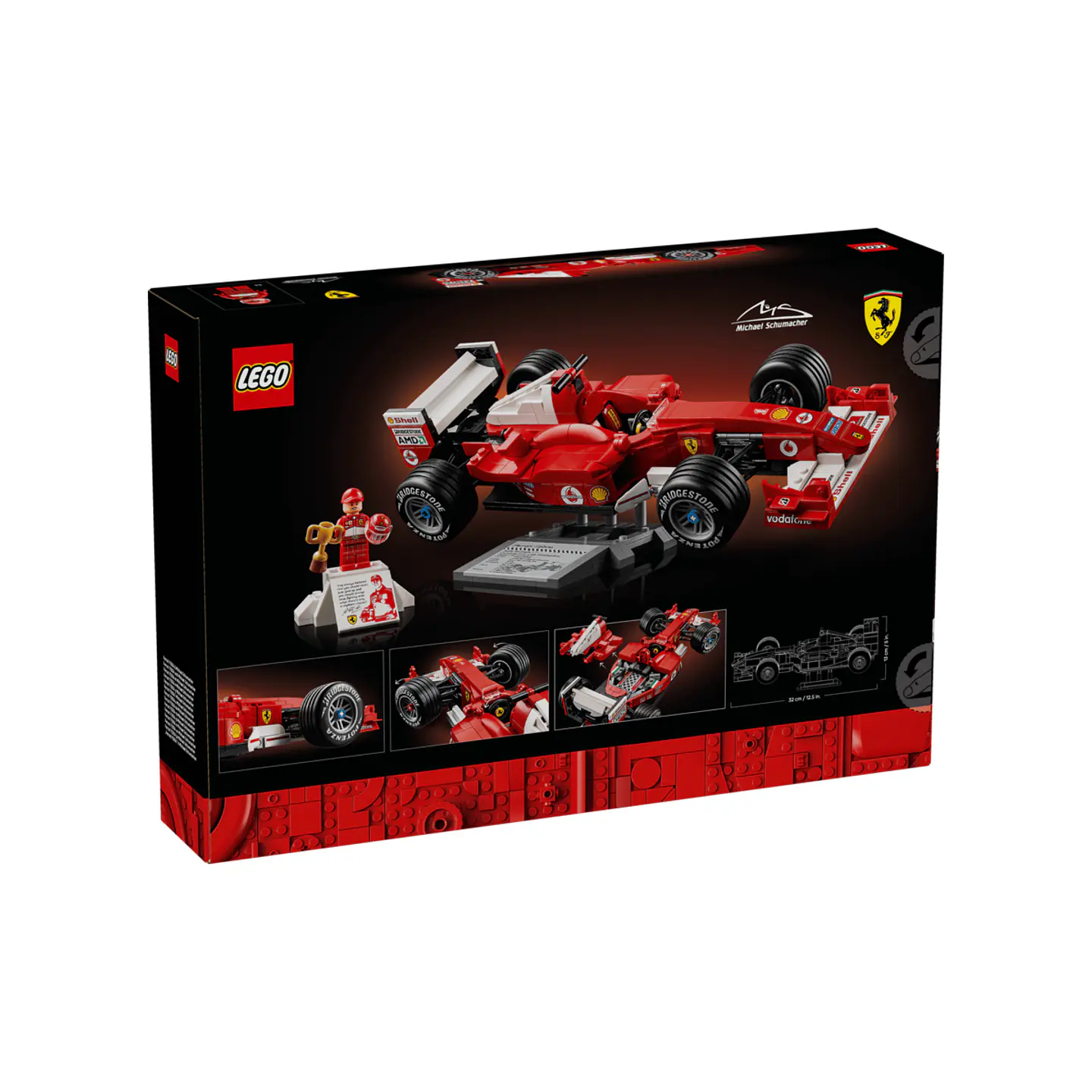 LEGO Icons Ferrari F2004 & Michael Schumacher (10375) 2