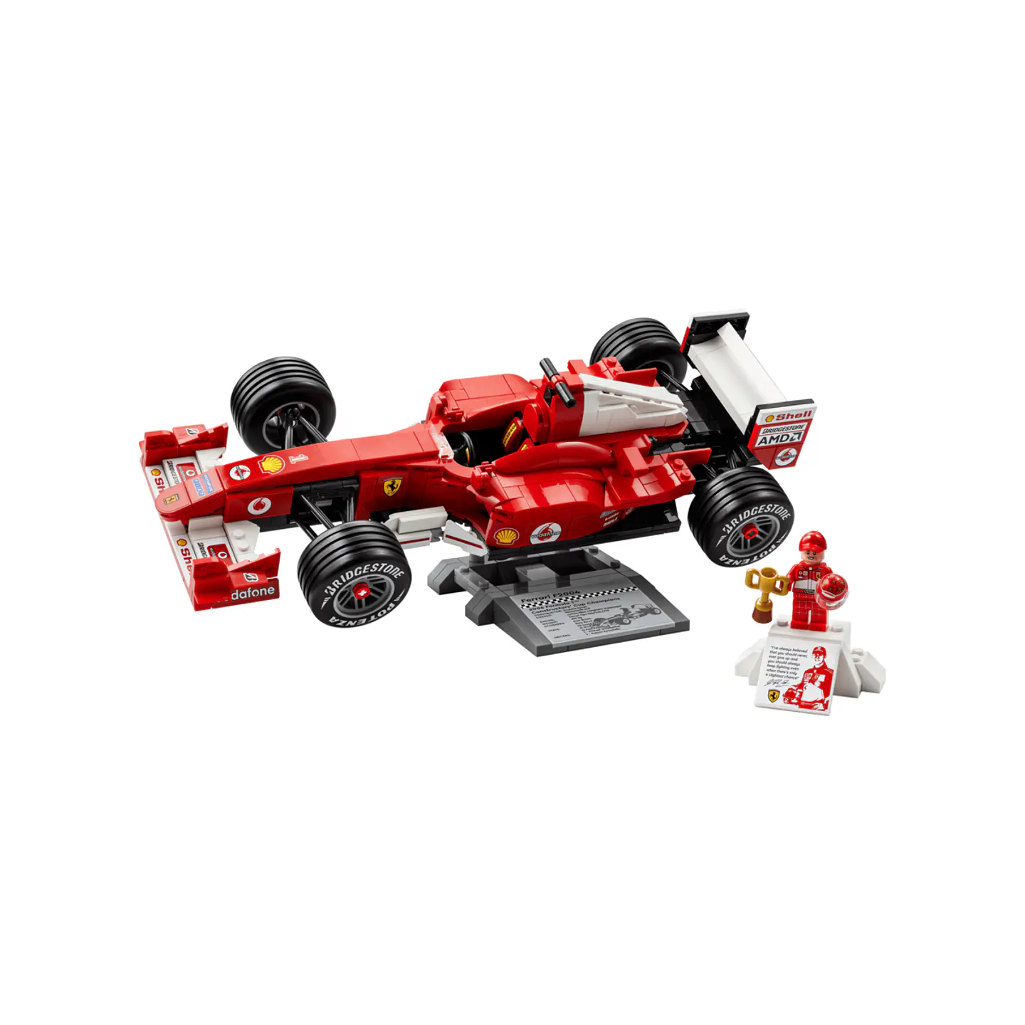 LEGO Icons Ferrari F2004 & Michael Schumacher (10375) 6