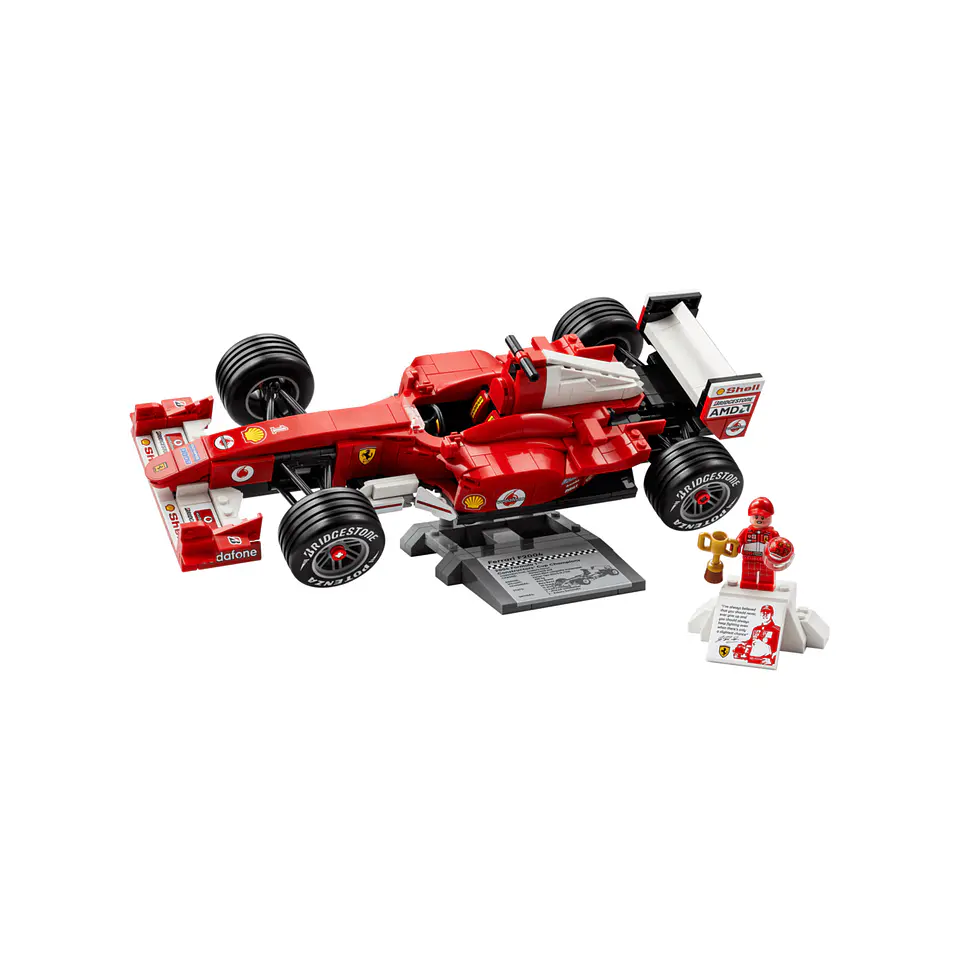LEGO Icons Ferrari F2004 & Michael Schumacher (10375) 6