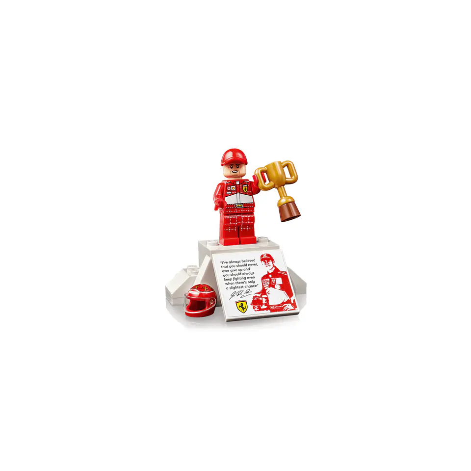 LEGO Icons Ferrari F2004 & Michael Schumacher (10375) 11