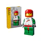LEGO Minifigura Piloto de Carreras a Escala (40819) - Miniatura 1