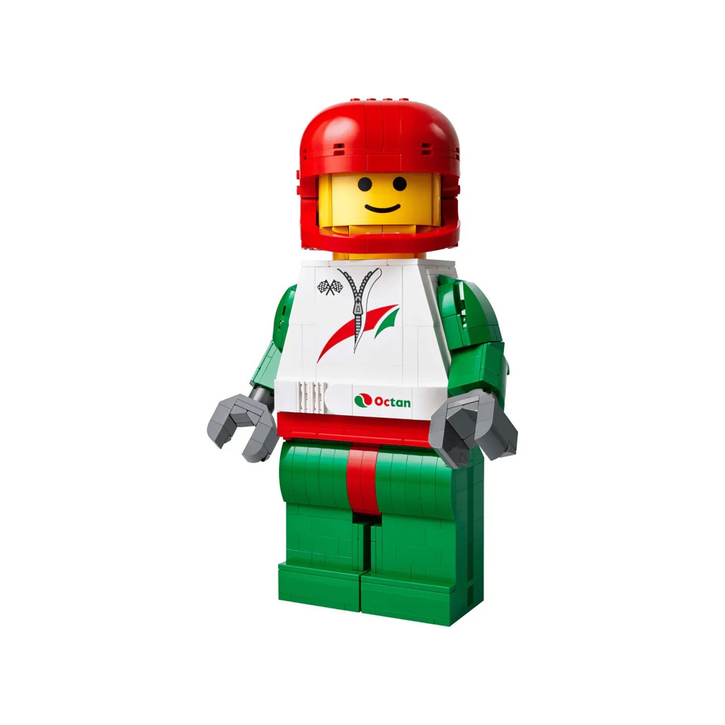LEGO Minifigura Piloto de Carreras a Escala (40819) 3