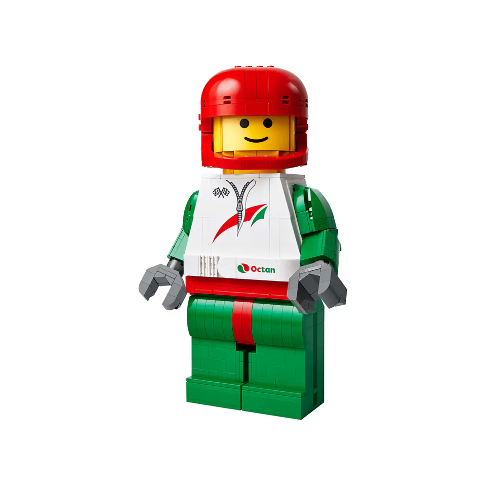 LEGO Minifigura Piloto de Carreras a Escala (40819) 3