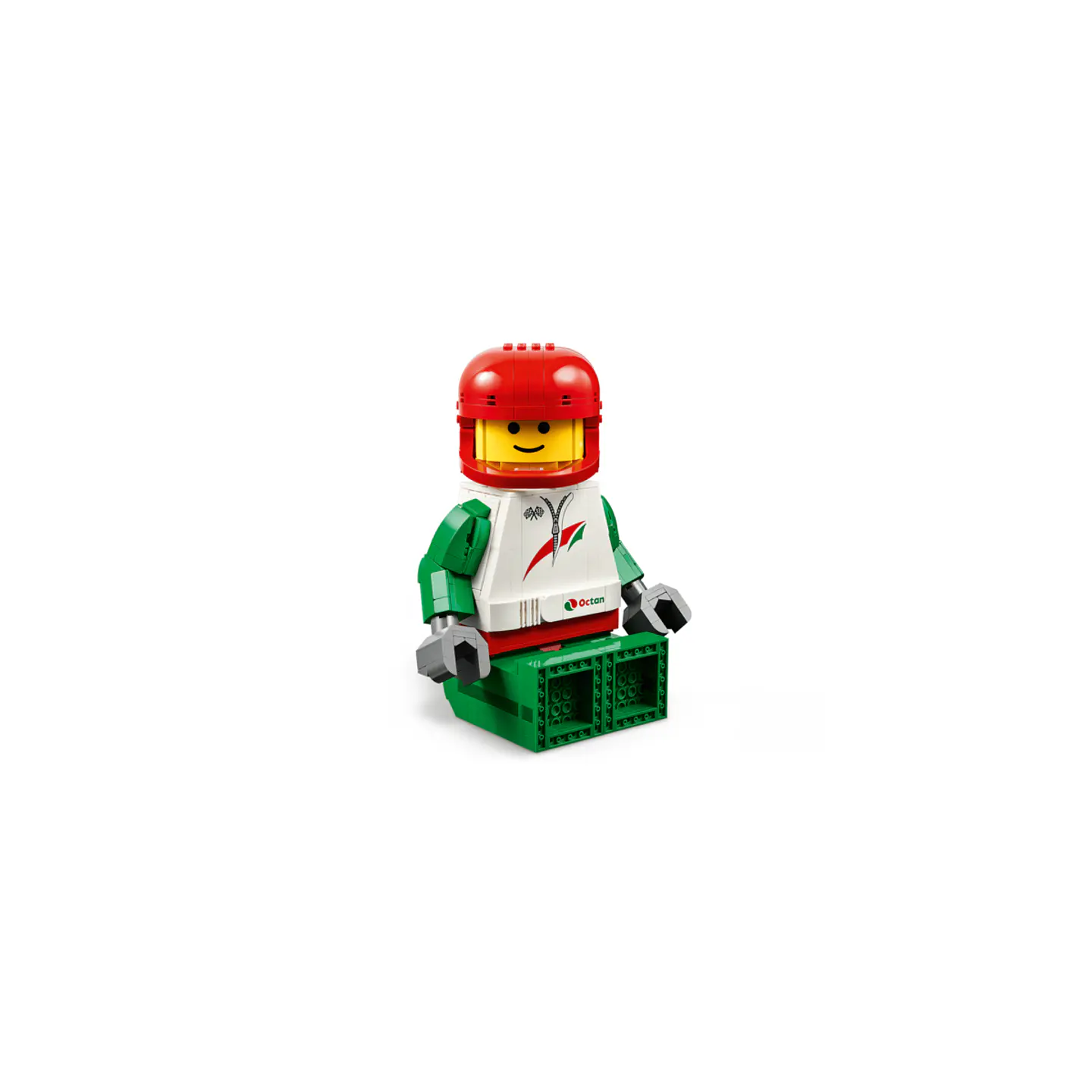 LEGO Minifigura Piloto de Carreras a Escala (40819) 4