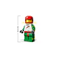 LEGO Minifigura Piloto de Carreras a Escala (40819) - Miniatura 5