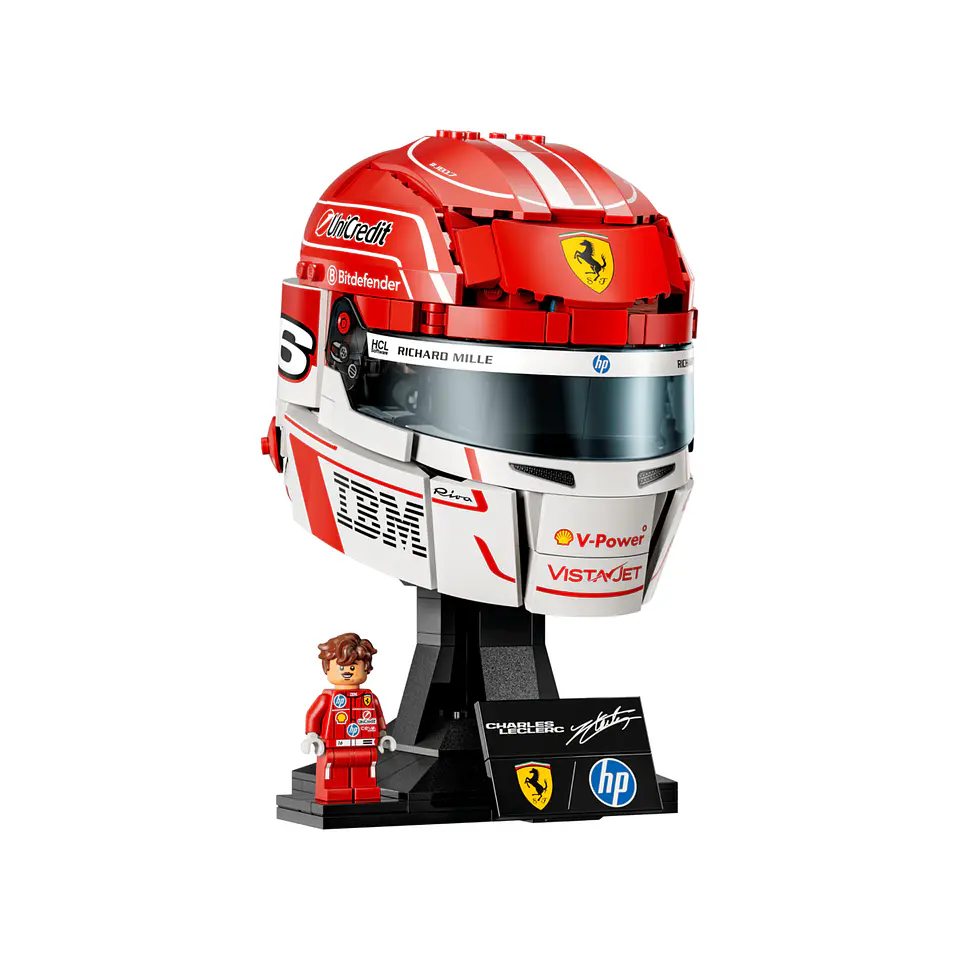 LEGO Scuderia Ferrari HP Charles Leclerc Helmet (43014) 1