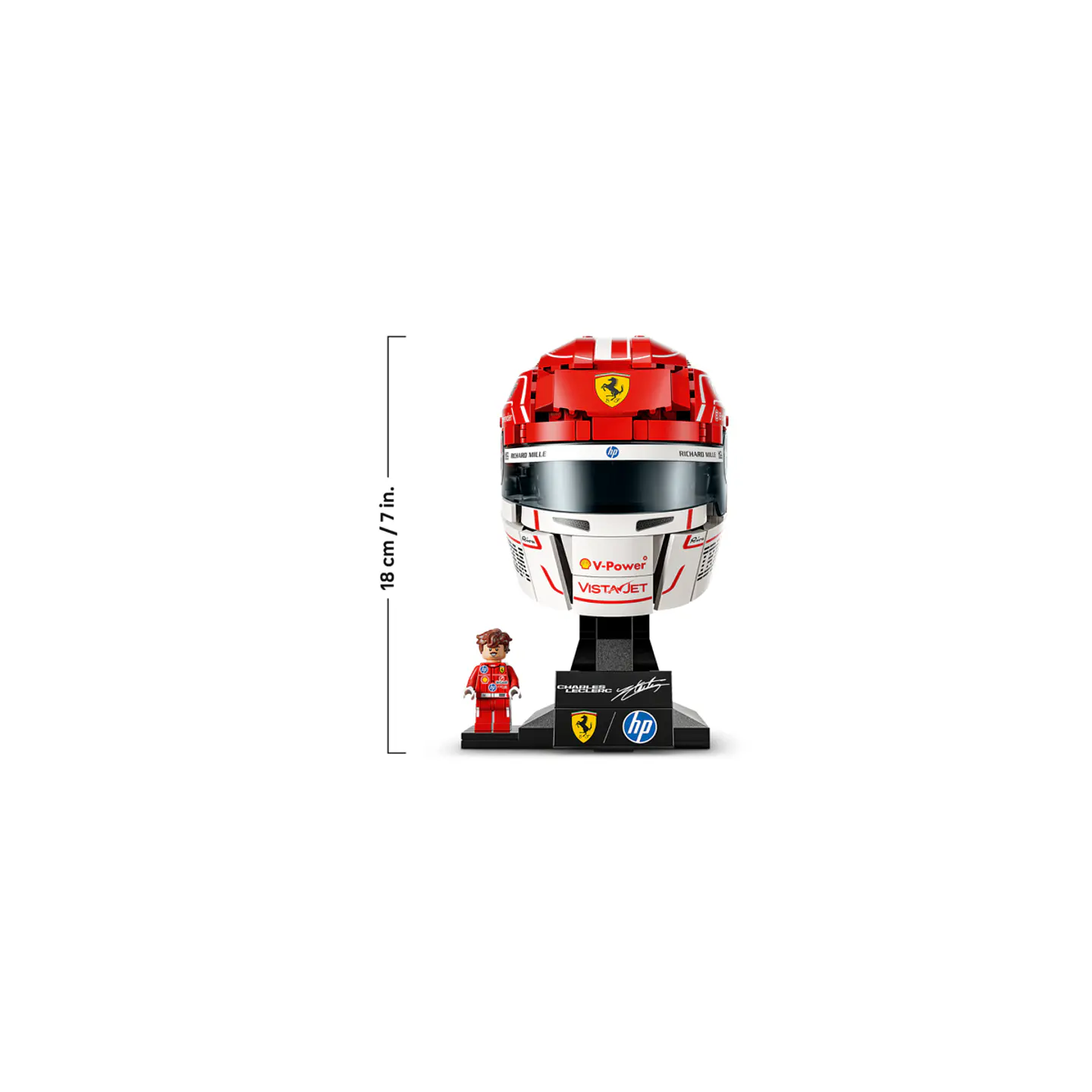 LEGO Scuderia Ferrari HP Charles Leclerc Helmet (43014) 7