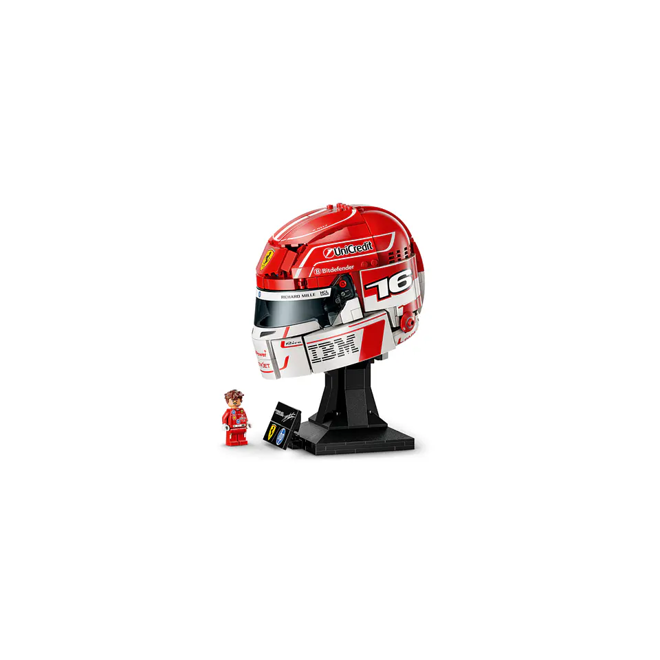 LEGO Scuderia Ferrari HP Charles Leclerc Helmet (43014) 9