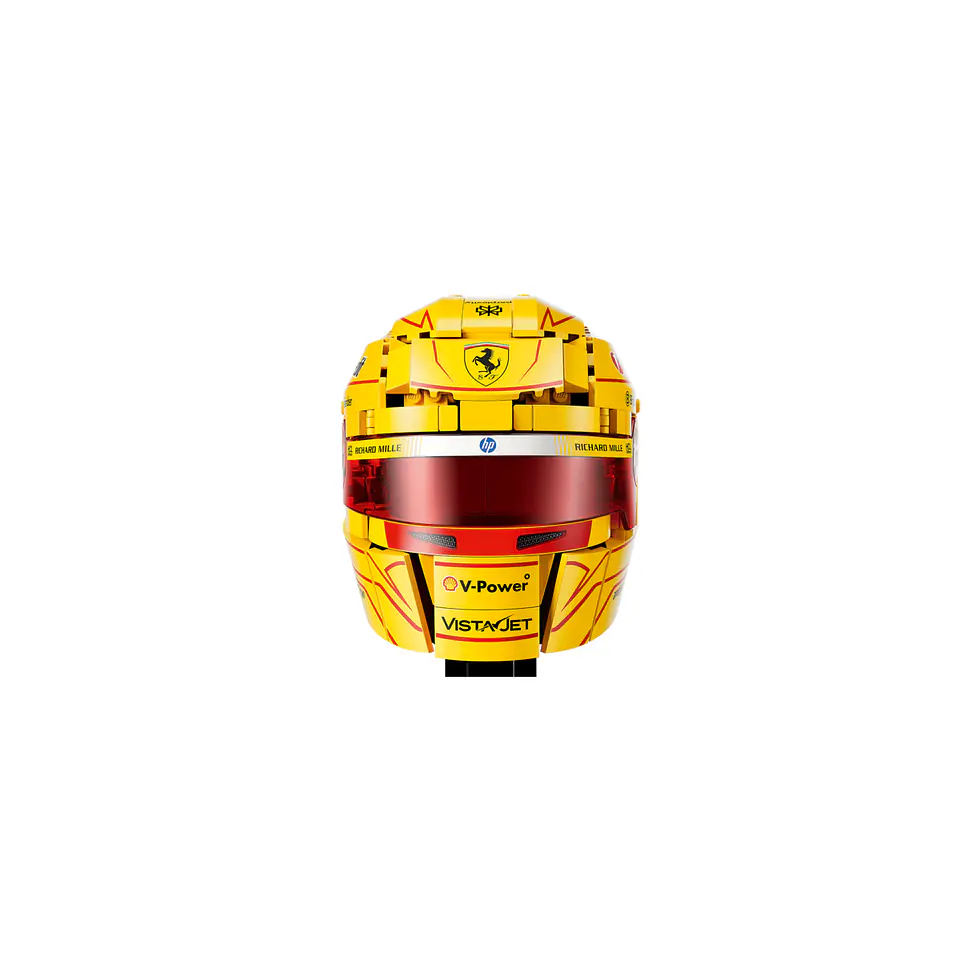 LEGO Scuderia Ferrari HP Lewis Hamilton Helmet (43022) 3