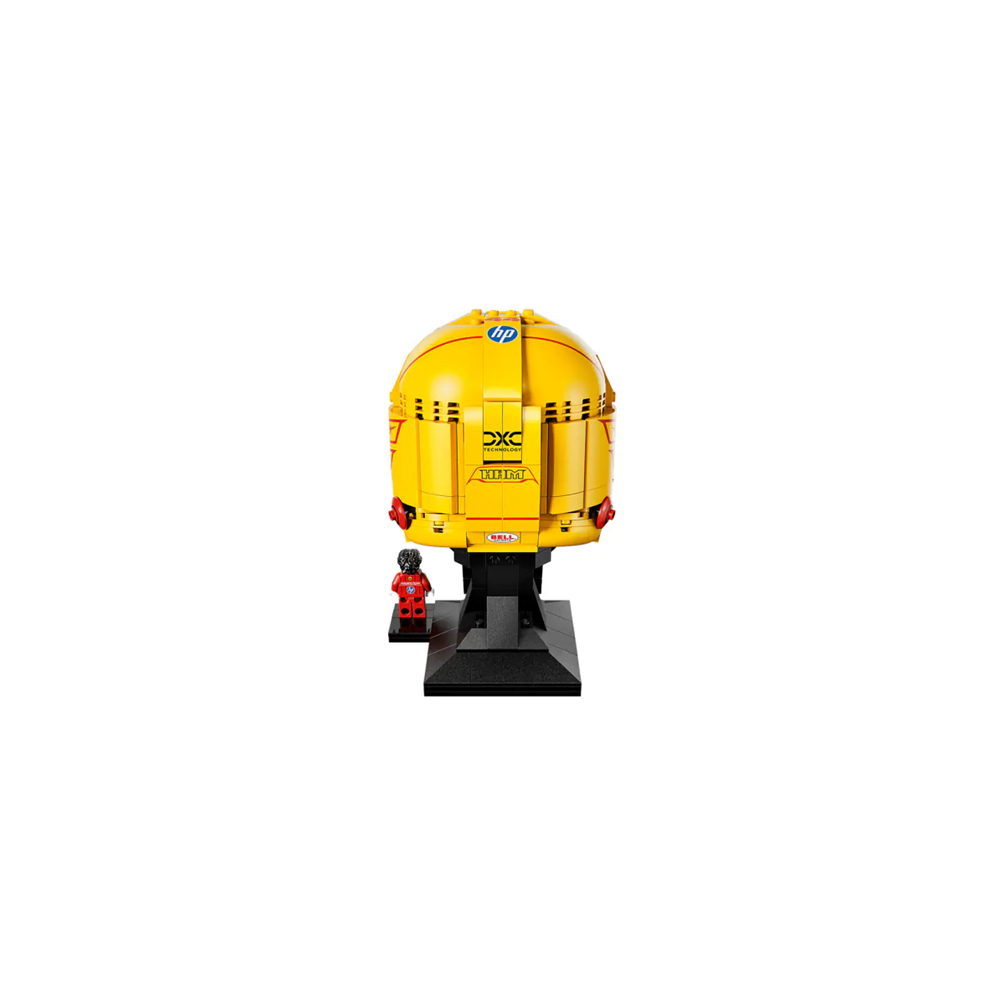 LEGO Scuderia Ferrari HP Lewis Hamilton Helmet (43022) 9