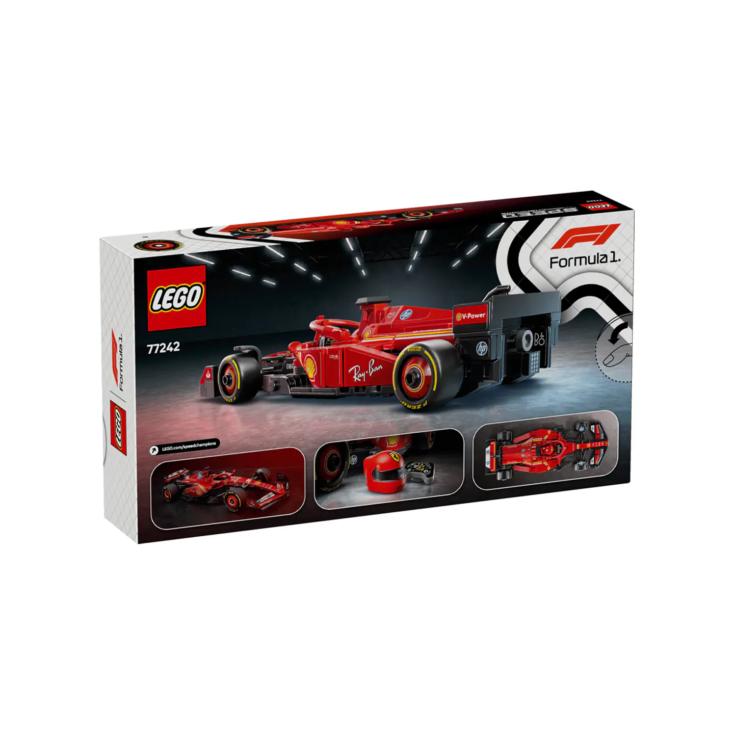 LEGO Speed Champions Ferrari SF-24 F1 Race Car (77242) 5
