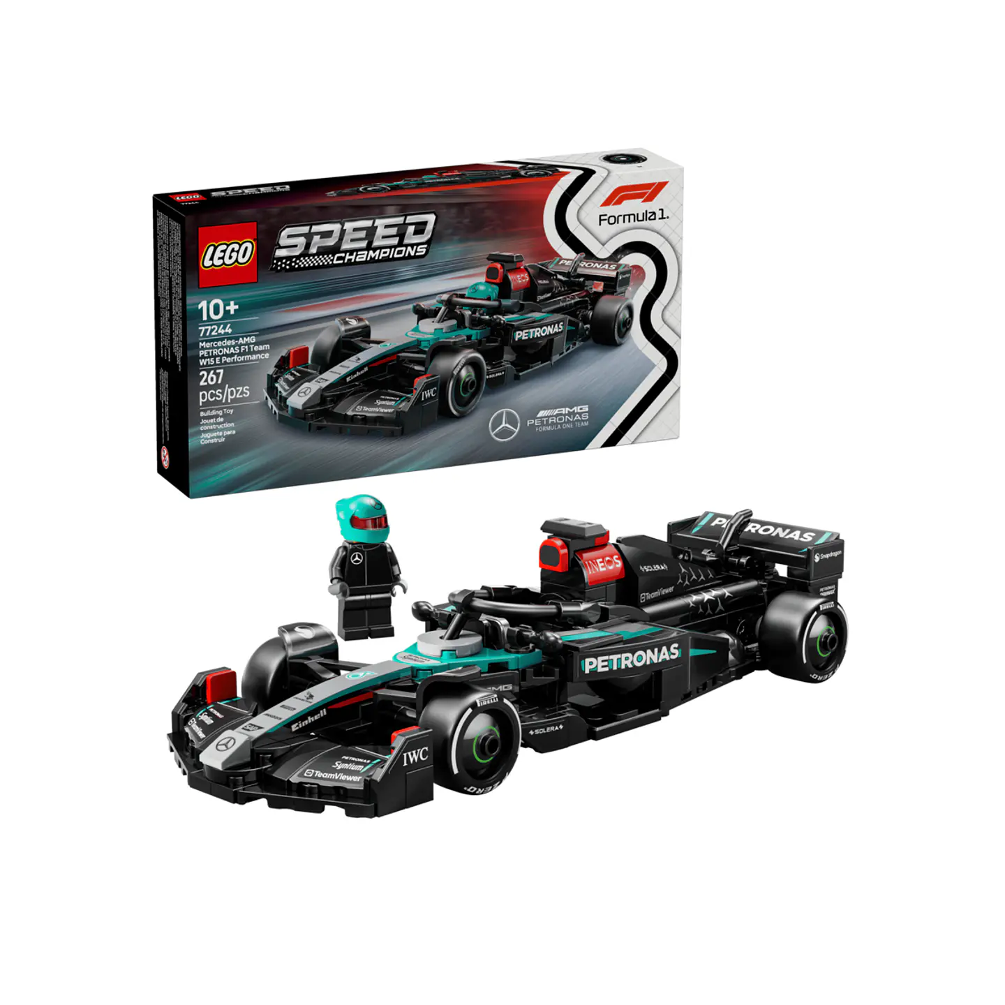LEGO Speed Champions Mercedes-AMG F1 W15 Race Car (77244) 1