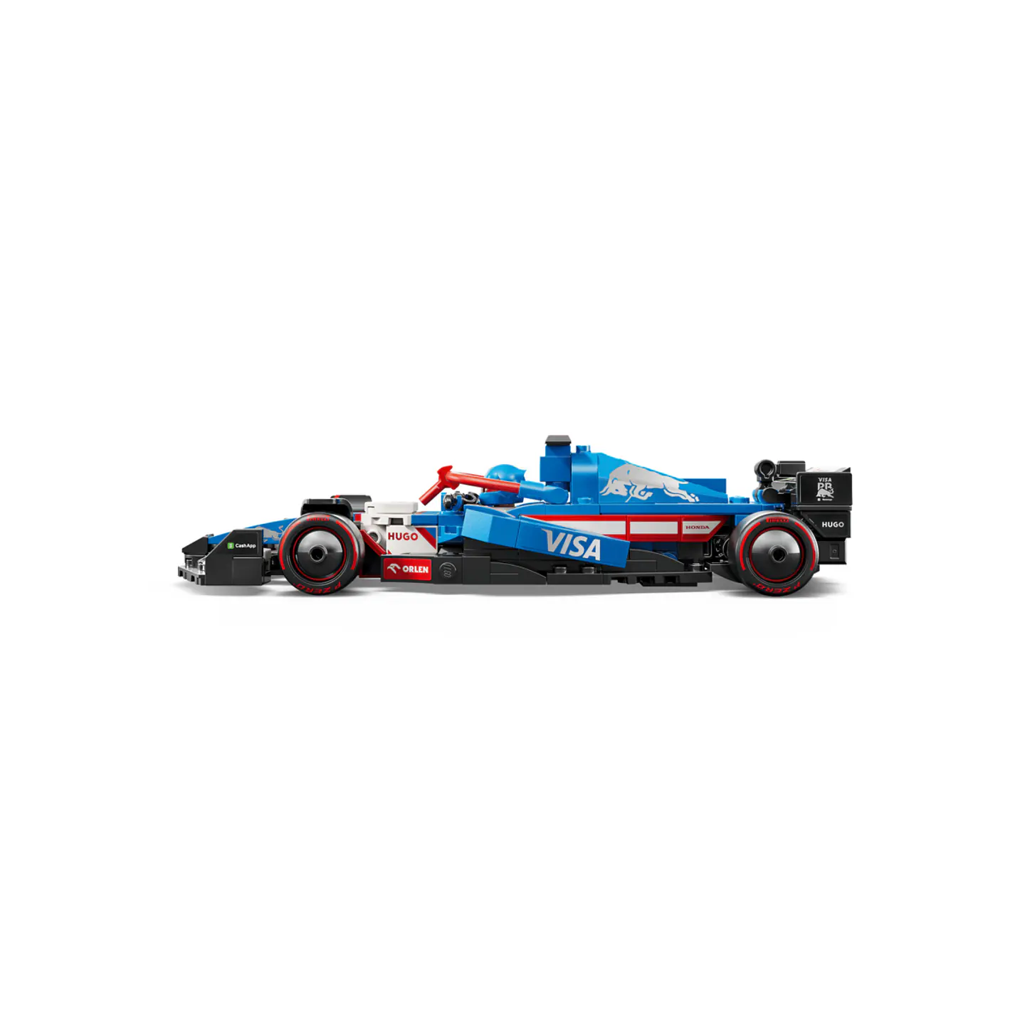 LEGO Speed Champions Visa Cash App RB VCARB 01 F1 Race Car (77246) 3