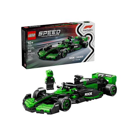 LEGO Speed Champions KICK Sauber F1 Team C44 Race Car (77247)