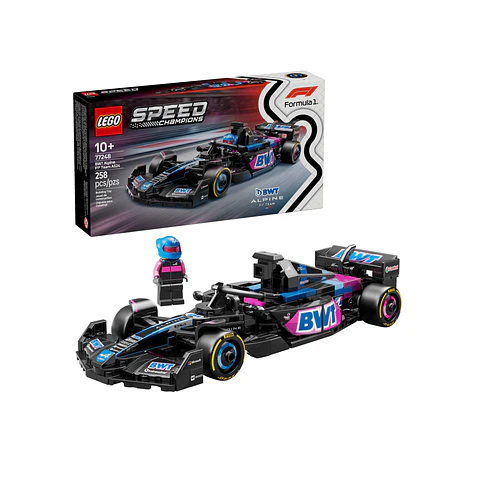 LEGO Speed Champions BWT Alpine F1 Team A524 Race Car (77248)