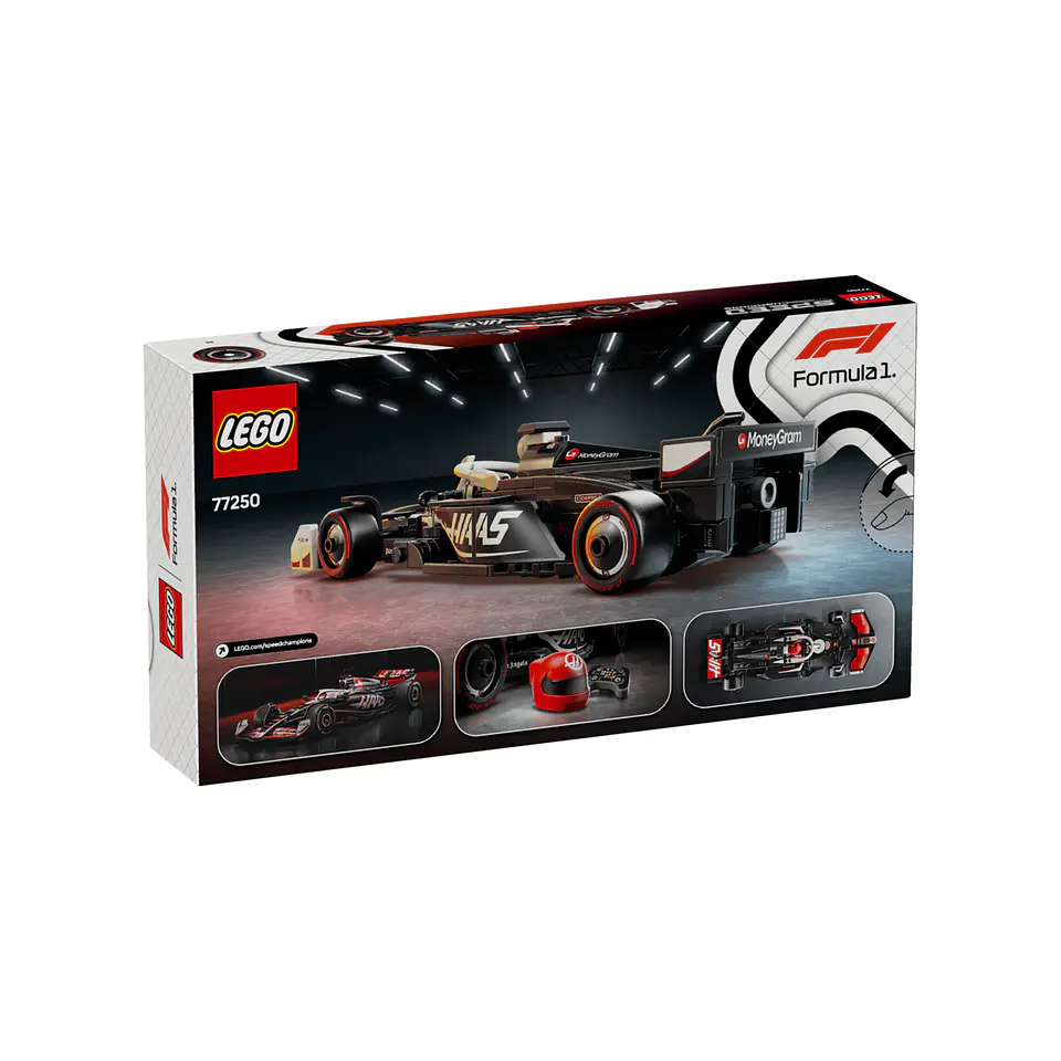 LEGO Speed Champions MoneyGram Haas F1 Team VF-24 Race Car (77250) 8