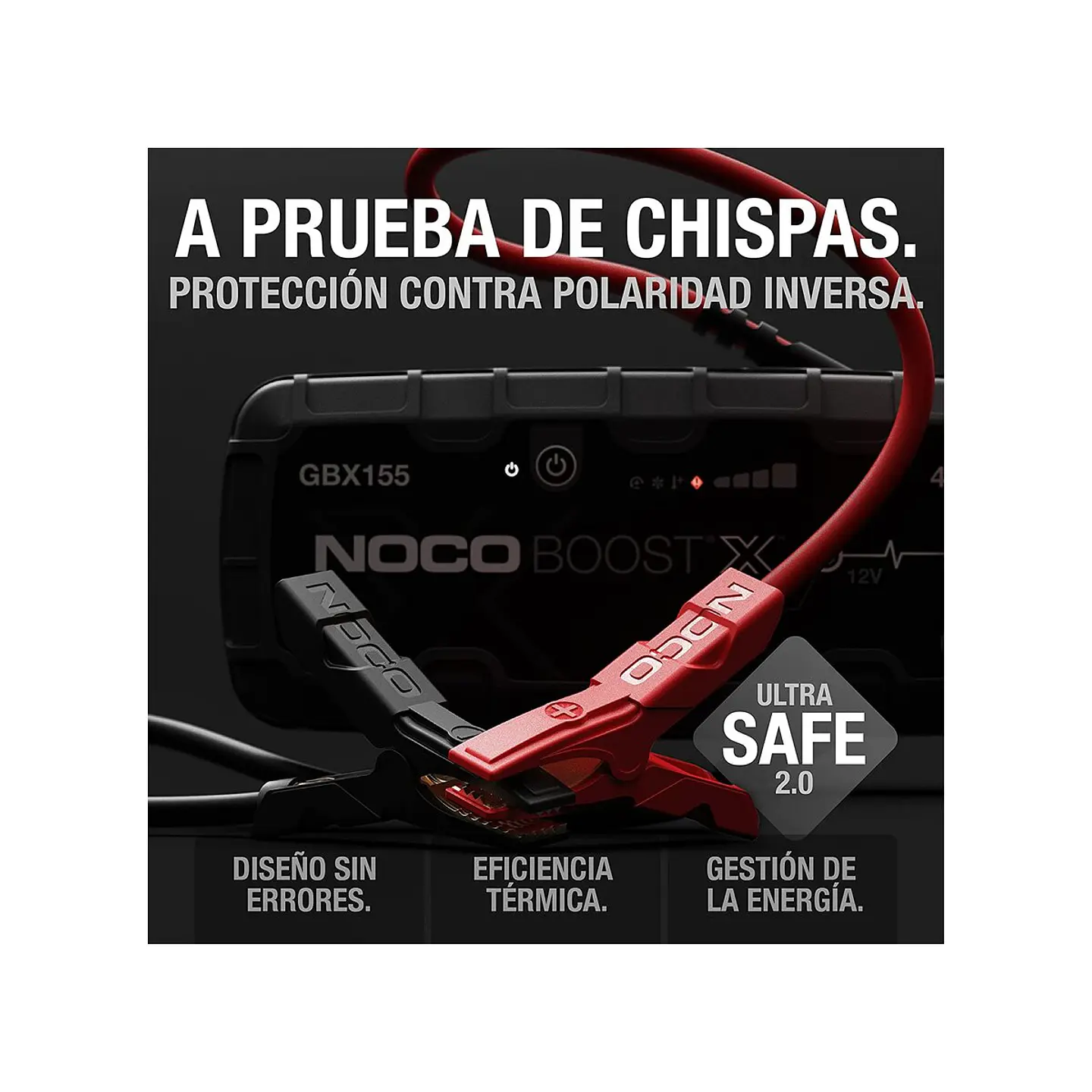 NOCO Boost X GBX155 Arrancador de Batería de Litio 4250A 2