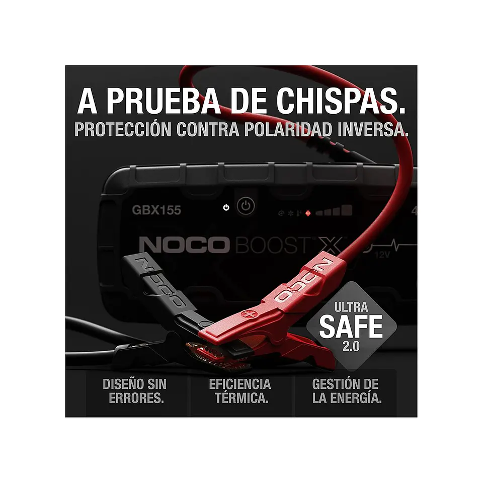 NOCO Boost X GBX155 Arrancador de Batería de Litio 4250A 2