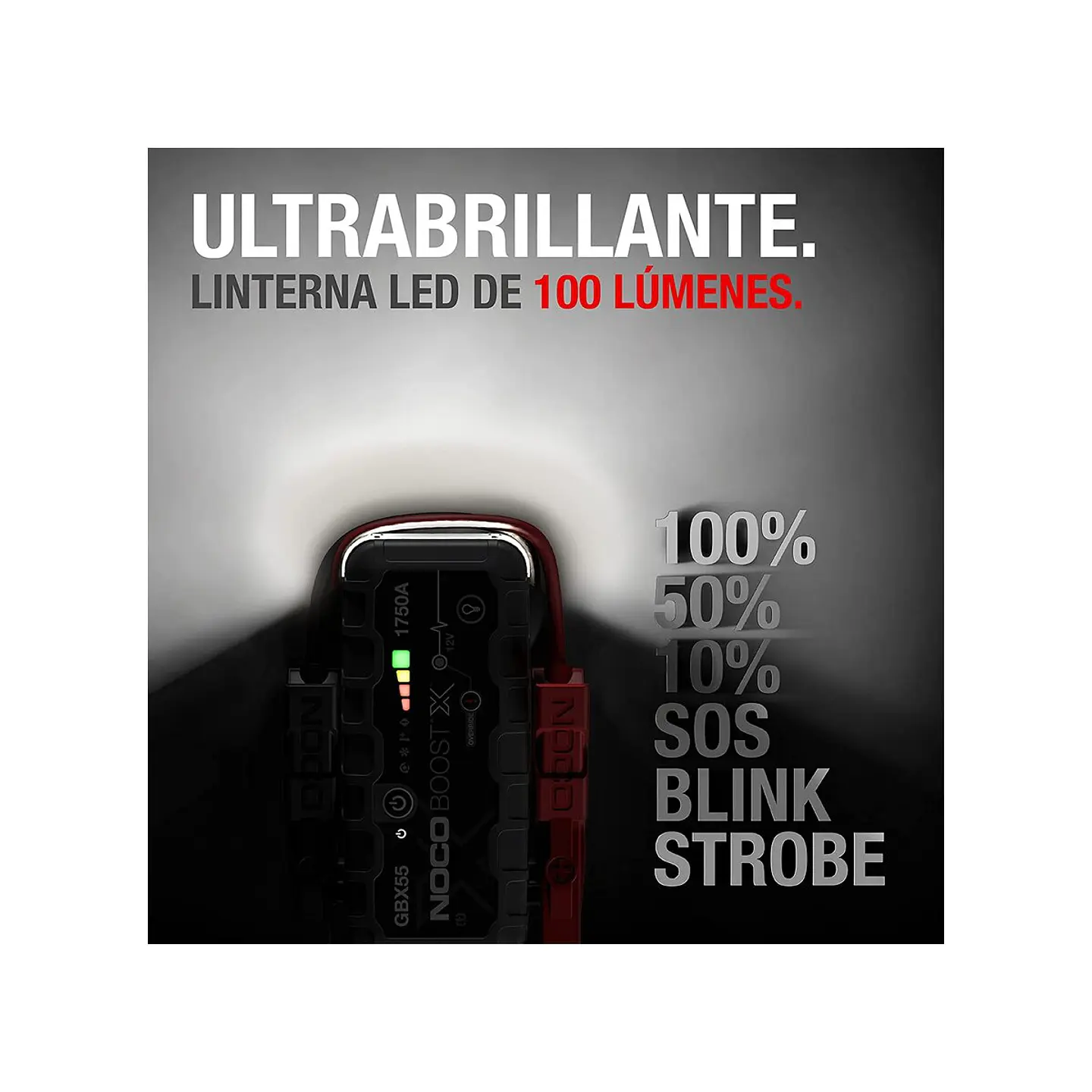 NOCO Boost X GBX55 Arrancador de Batería de Litio 1750A 6