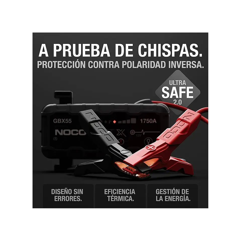 NOCO Boost X GBX55 Arrancador de Batería de Litio 1750A 2