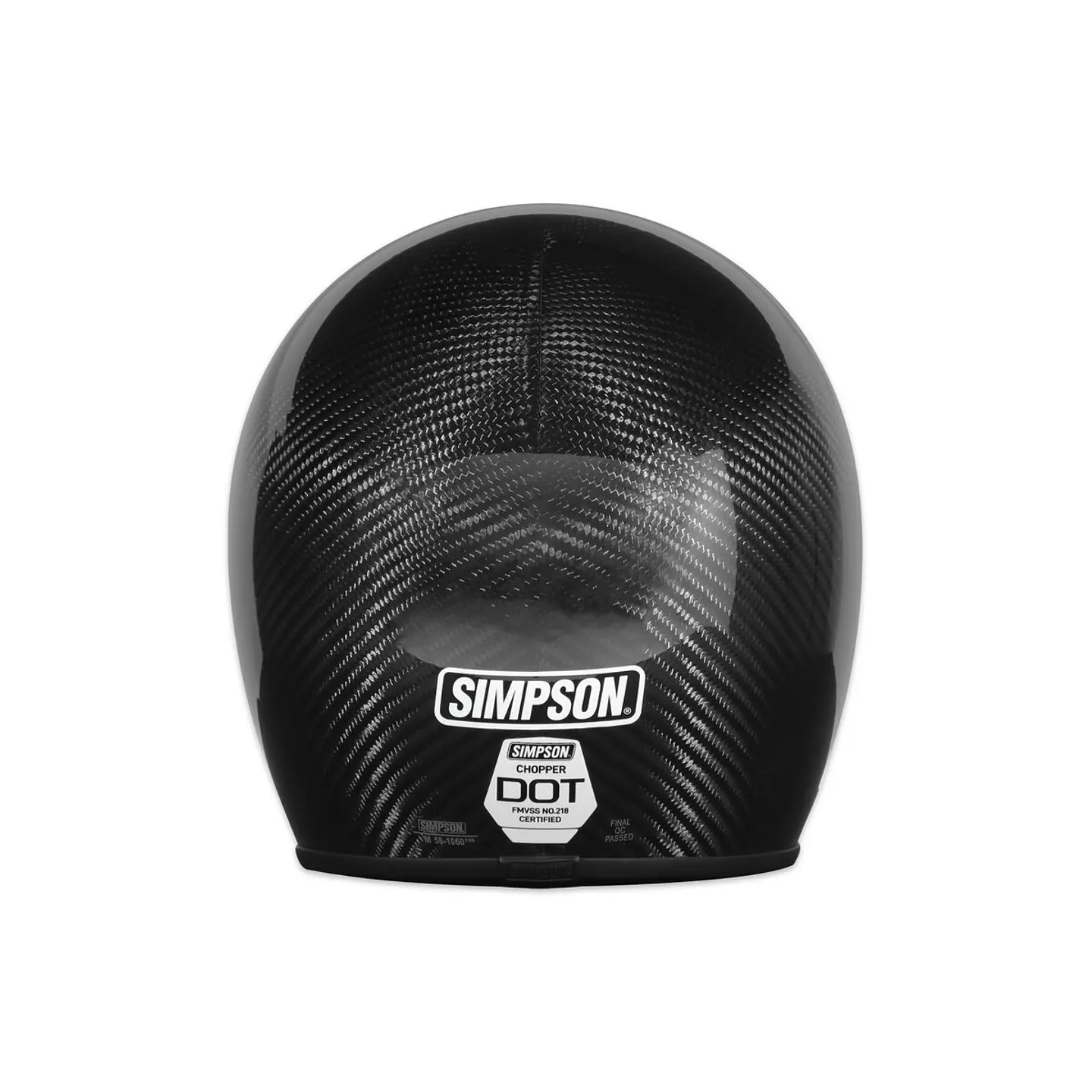 Simpson Chopper Carbon Helmet 5
