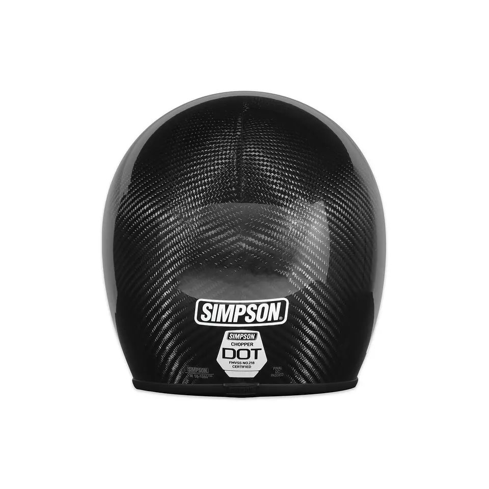 Simpson Chopper Carbon Helmet 5