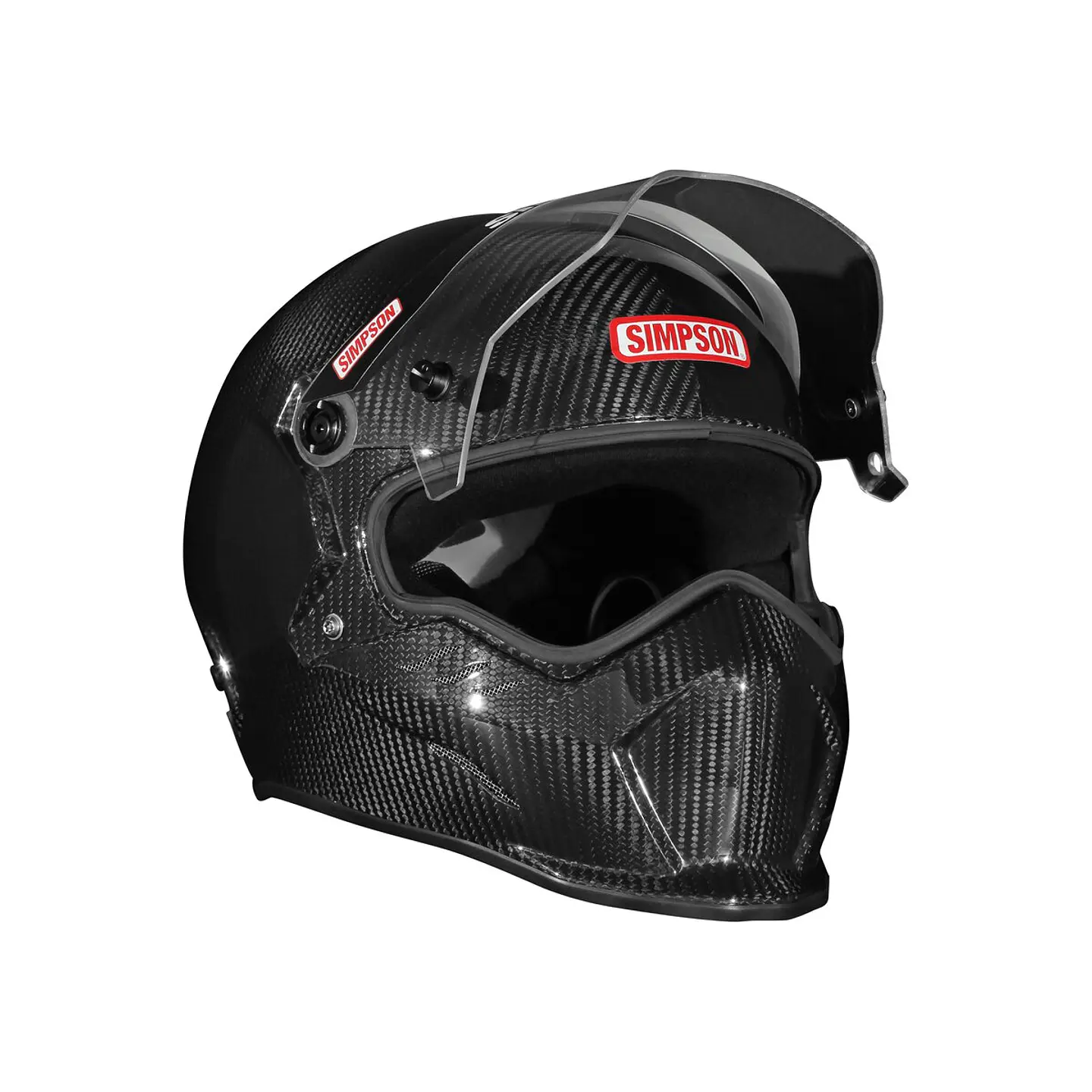 Simpson Carbon Kingsnake SA2025 Helmet 3