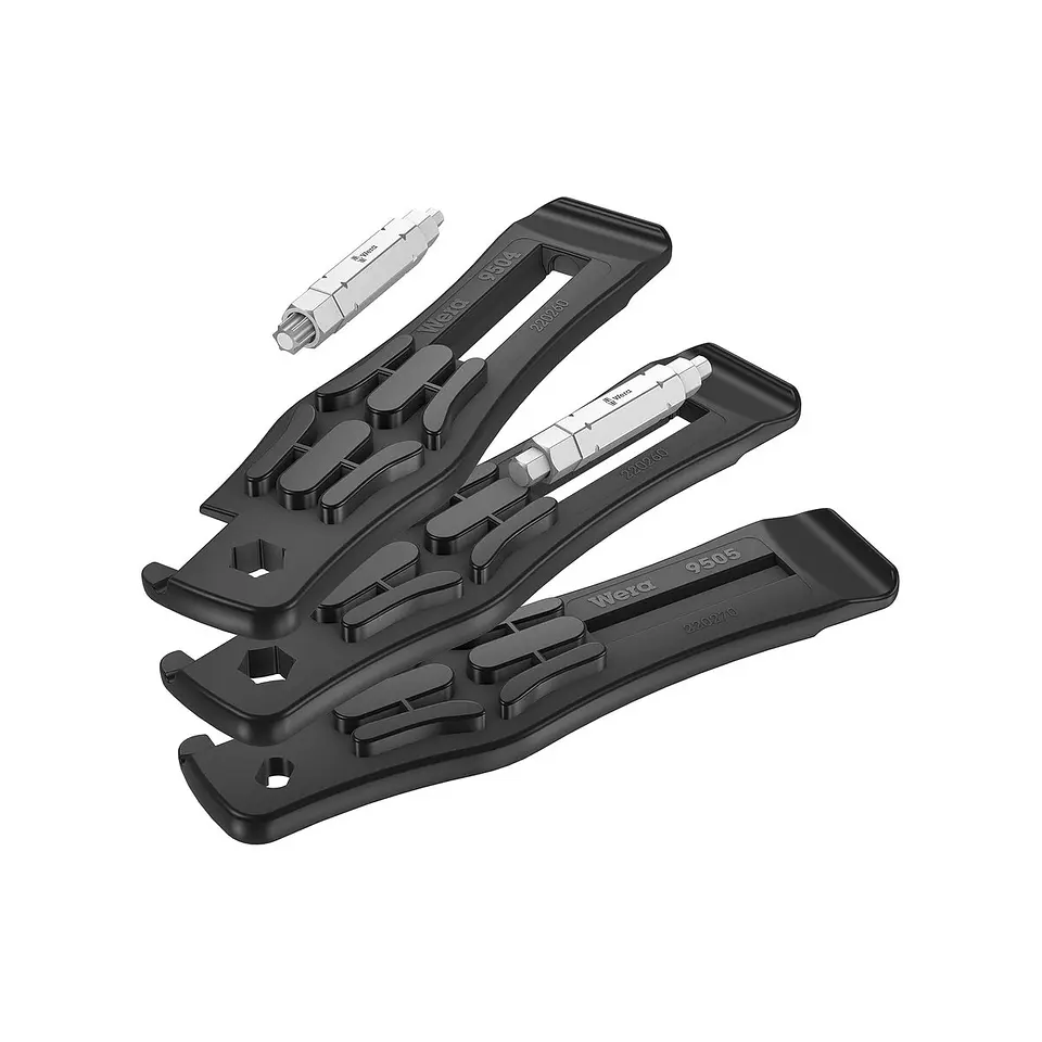 Wera Bicycle Set 15 - Kit Ultraligero para Reparación de Bicicletas de 5 Piezas 1