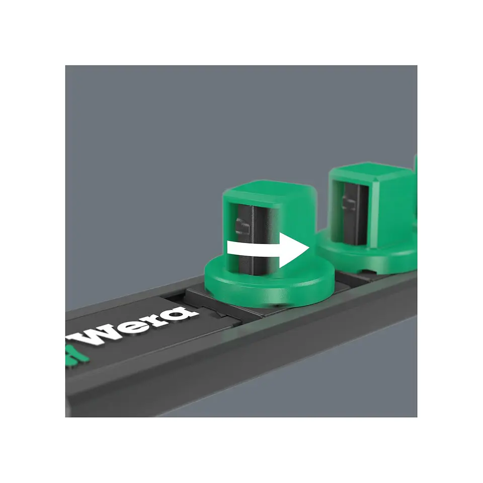 Wera 9600 Listón Magnético para Dados 1/4