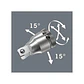 Wera 8794 C Extensión Zyklop Wobble 1/2