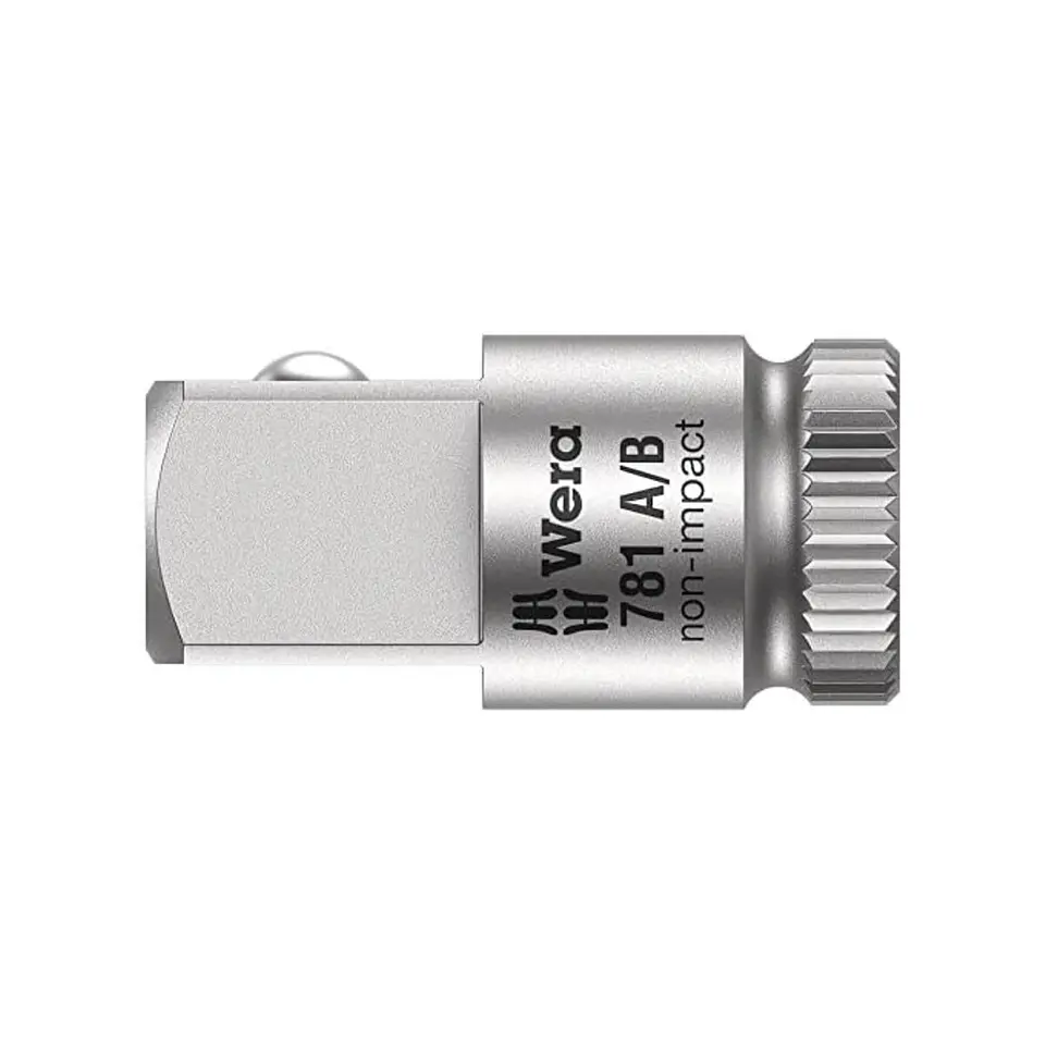 Wera 781/5 Set 1 Juego de Adaptadores para Dados de 6 Piezas 6