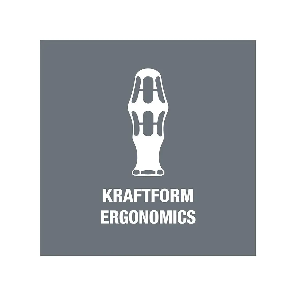 Wera Kraftform Kompakt 60 Tool Finder Juego de Destornillador y Puntas 17 Piezas 10