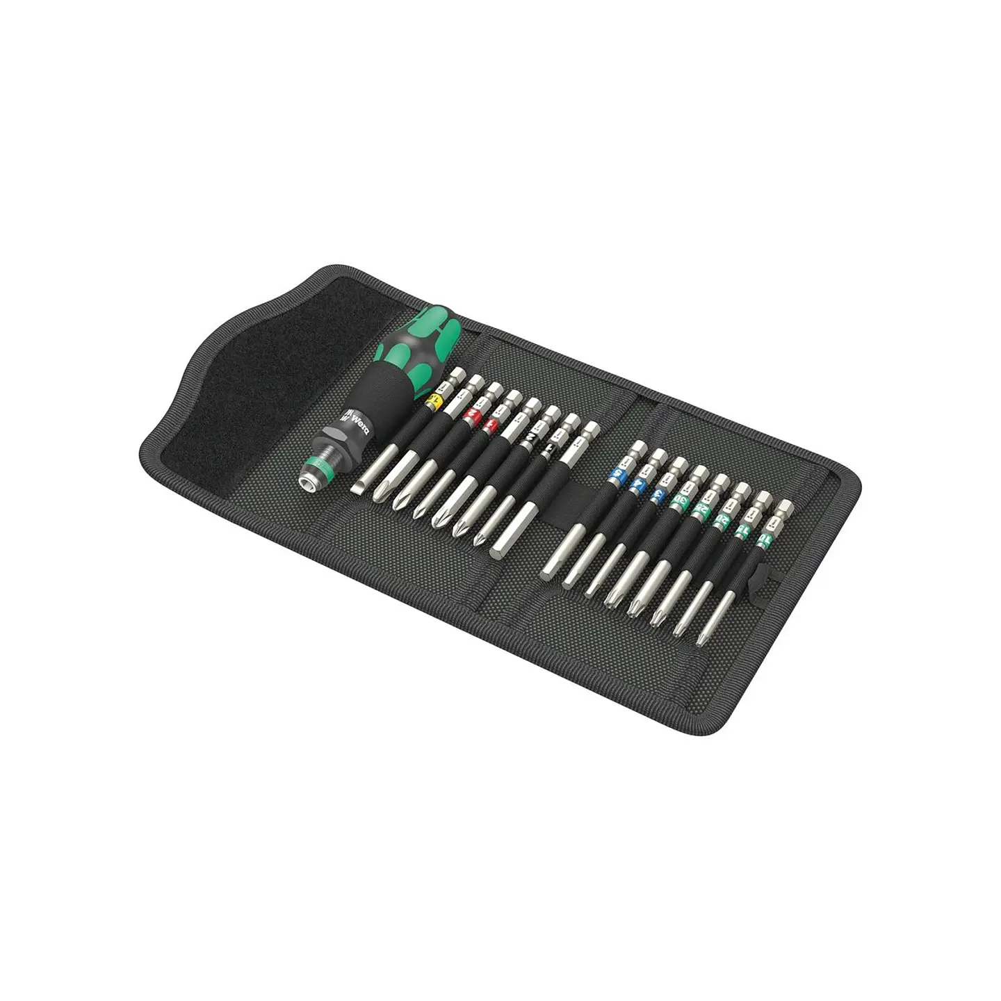 Wera Kraftform Kompakt 60 Tool Finder Juego de Destornillador y Puntas 17 Piezas 1