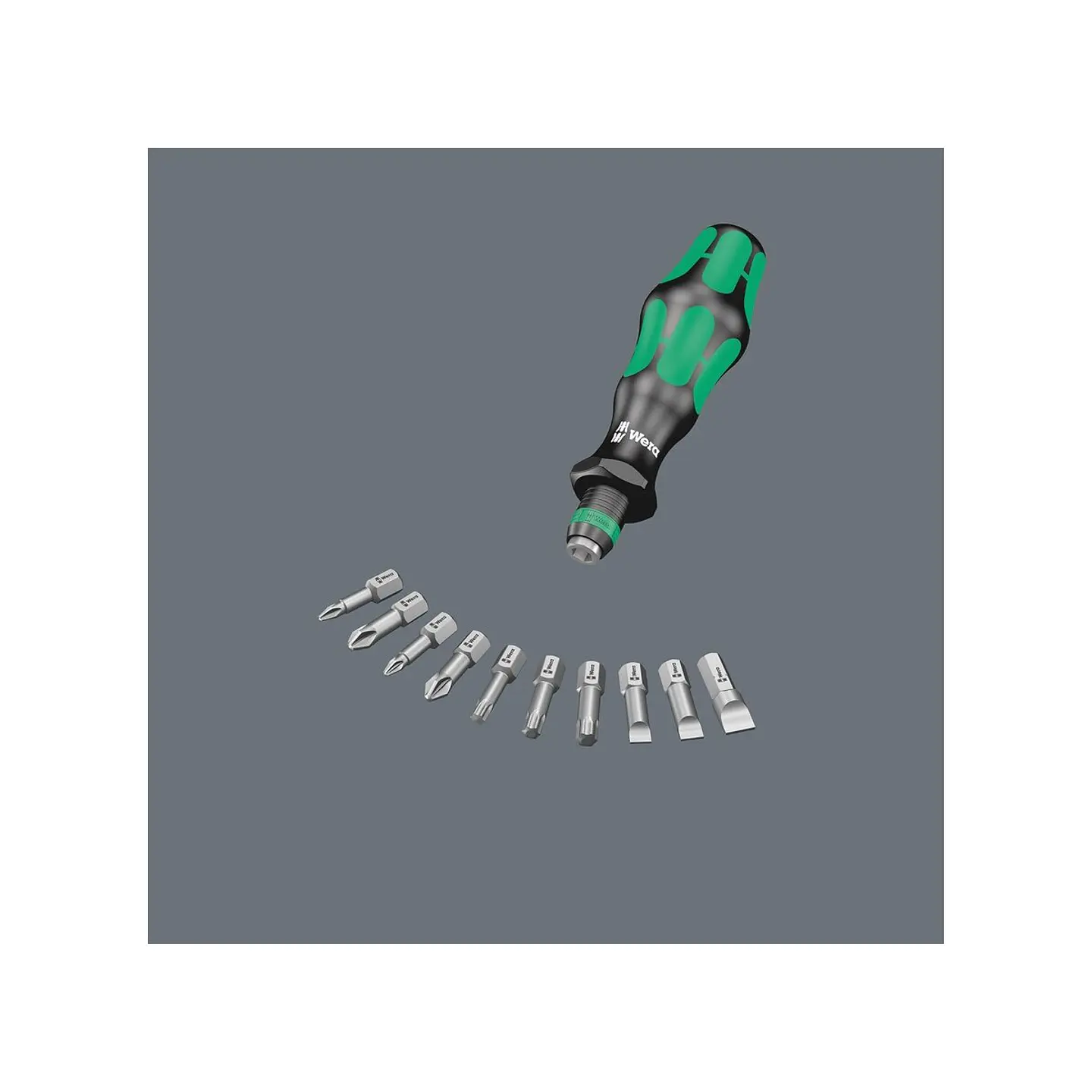 Wera Kraftform Kompakt 12 Juego de Destornillador y Puntas 10 Piezas 2