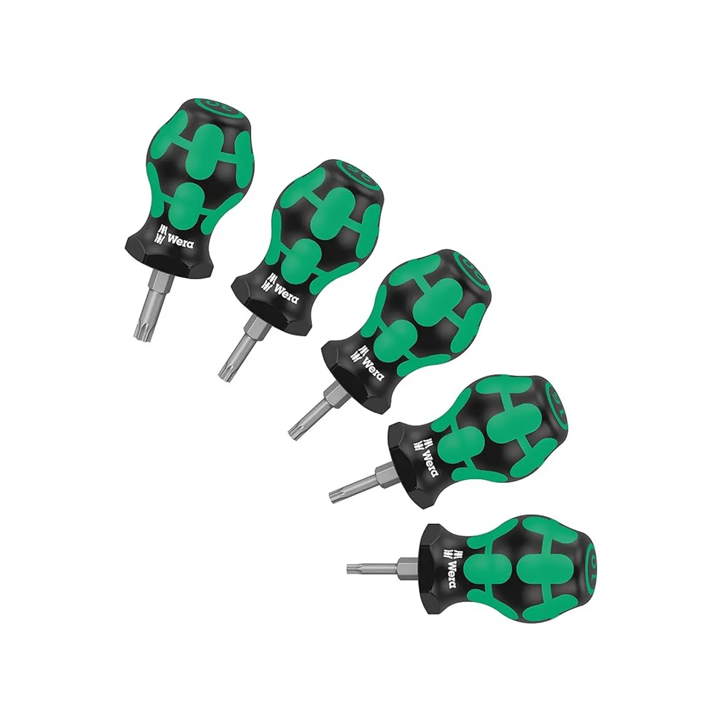 Wera Stubby Set TX 1 Juego de Destornilladores Cortos TORX 5 Piezas 1