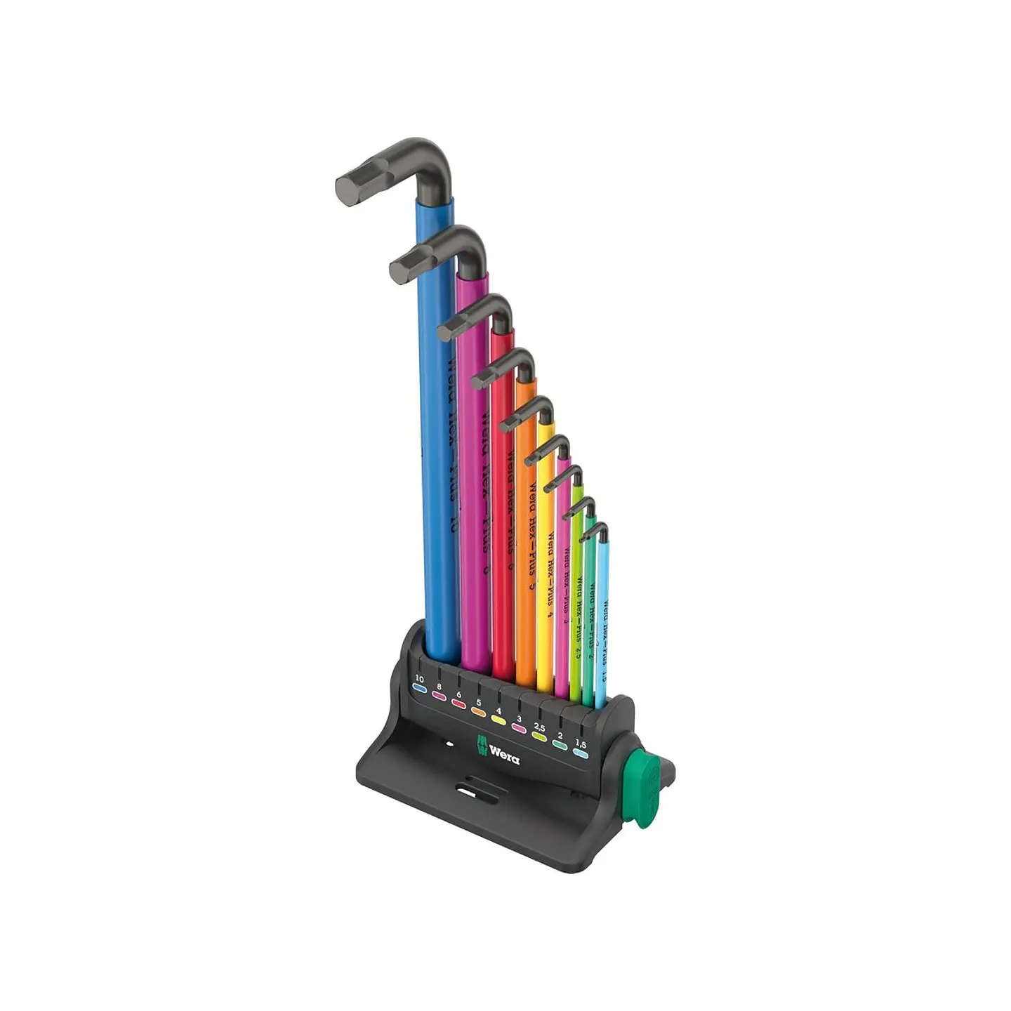 Wera 950/9 Hex-Plus Multicolour 3 Juego de Llaves Allen Métricas 10 Piezas 1