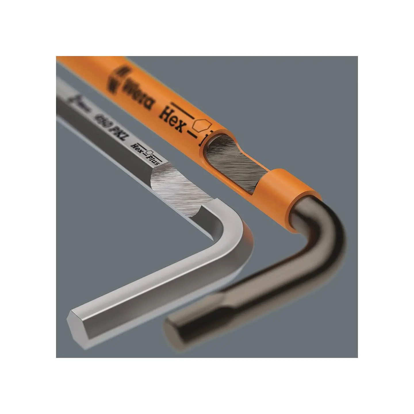 Wera 950/9 Hex-Plus Multicolour 3 Juego de Llaves Allen Métricas 10 Piezas 7