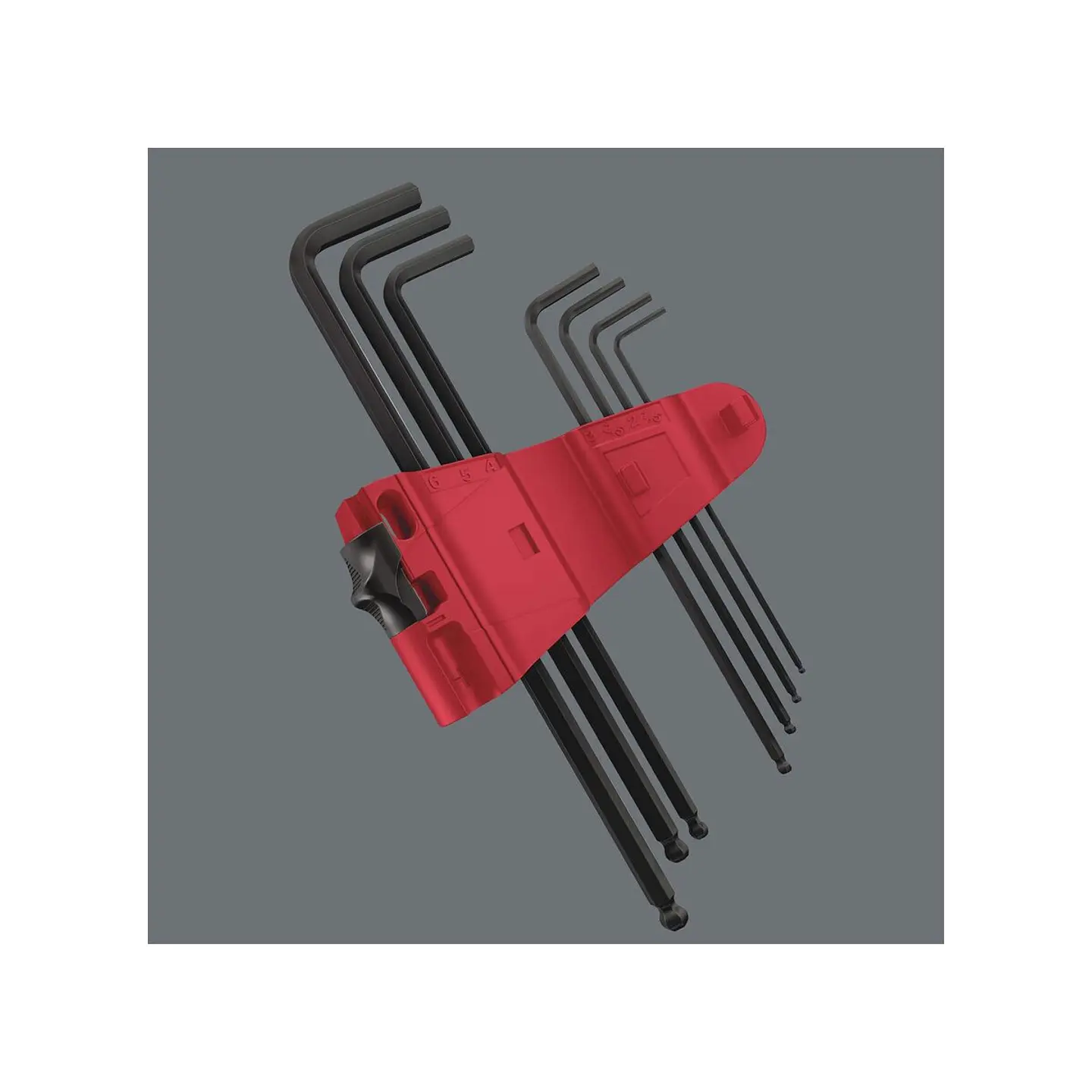 Wera 950/9 Hex-Plus 6 SB Juego de Llaves Allen Métricas 9 Piezas 3